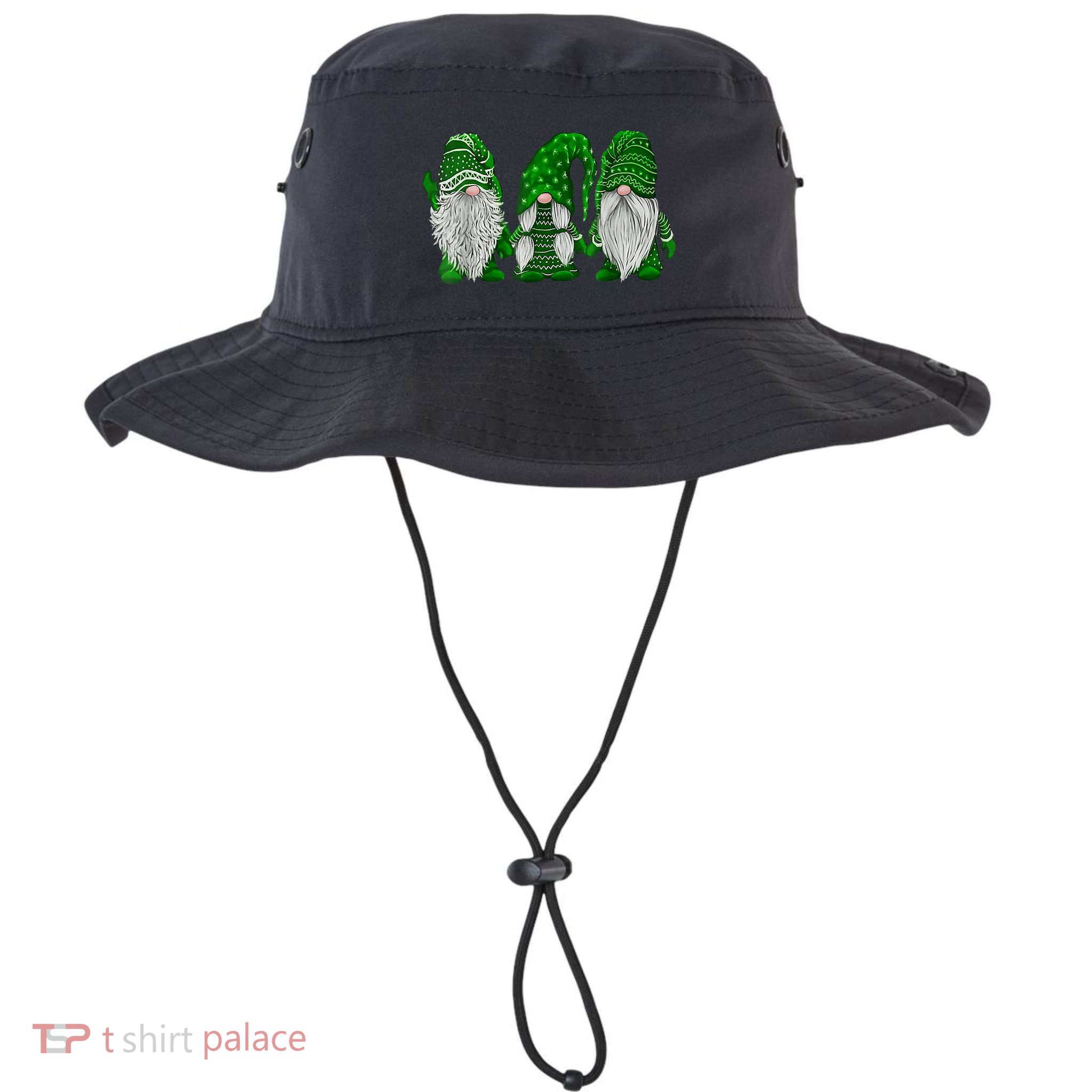 Green Sweater Gnome St Patrick's Day Irish Gnome Bucket Hat