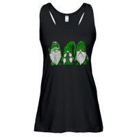 Green Sweater Gnome St Patrick's Day Irish Gnome Ladies Essential Flowy Tank