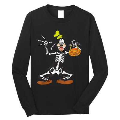 Goofy Skeleton Long Sleeve Shirt