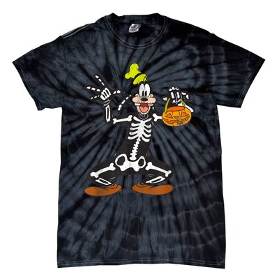 Goofy Skeleton Tie-Dye T-Shirt