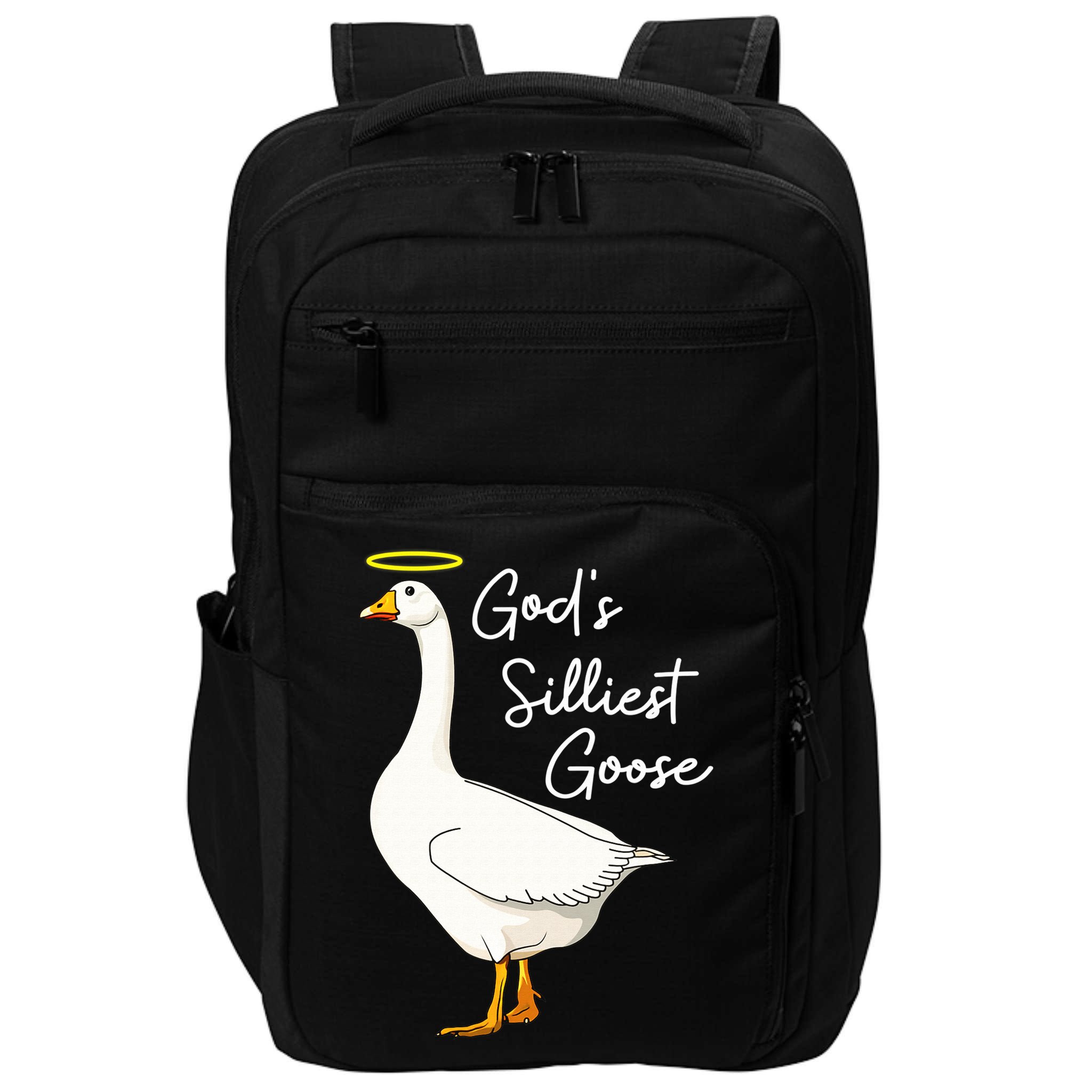 God's Silliest Goose shirt God's Silliest Goose Duck Funny  Impact Tech Backpack
