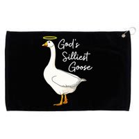 God's Silliest Goose shirt God's Silliest Goose Duck Funny  Grommeted Golf Towel