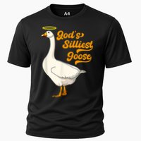 God's Silliest Goose Funny Cooling Performance Crew T-Shirt