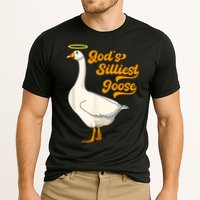 God's Silliest Goose Funny Cooling Performance Crew T-Shirt