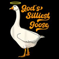 God's Silliest Goose Funny Cooling Performance Crew T-Shirt