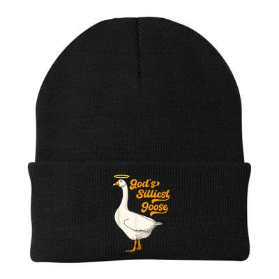 God's Silliest Goose Funny Beanie
