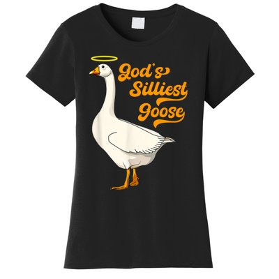 God's Silliest Goose Funny Women's T-Shirt