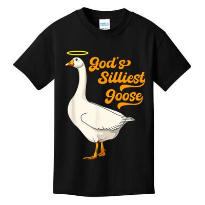 God's Silliest Goose Funny Kids T-Shirt