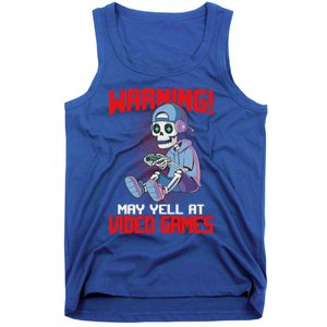 Gamer Skeleton Gaming Video Games Tank Top