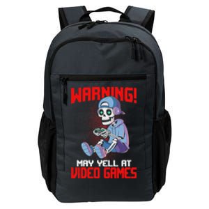 Gamer Skeleton Gaming Video Games Daily Commute Backpack