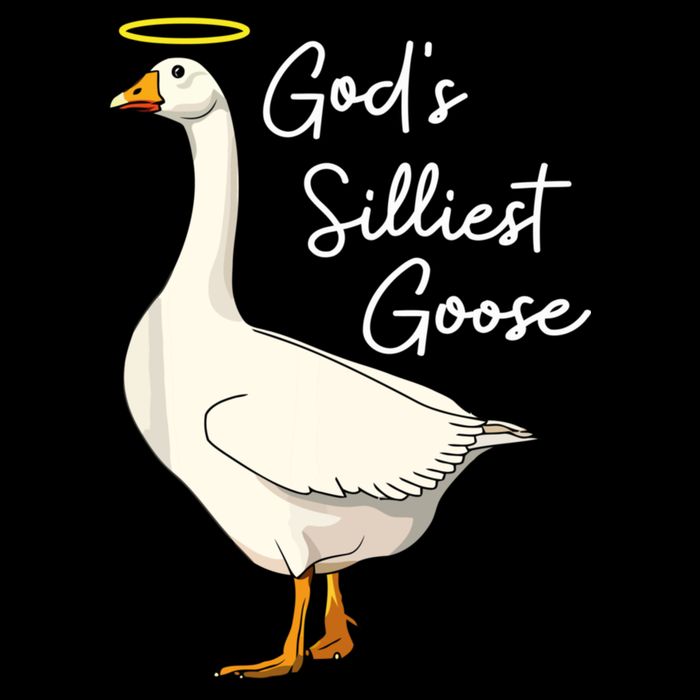 God's Silliest Goose Funny Cooling Performance Crew T-Shirt