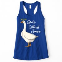 God's Silliest Goose Funny Womens Tank Top