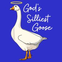 God's Silliest Goose Funny Womens Tank Top