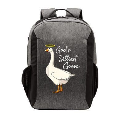 God's Silliest Goose Funny Vector Backpack