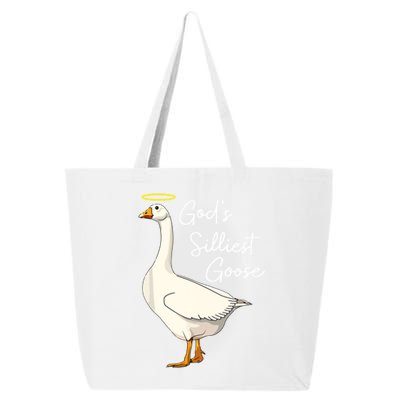 God's Silliest Goose Funny 25L Jumbo Tote