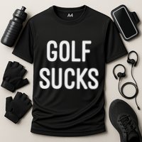 Golf Sucks Cooling Performance Crew T-Shirt