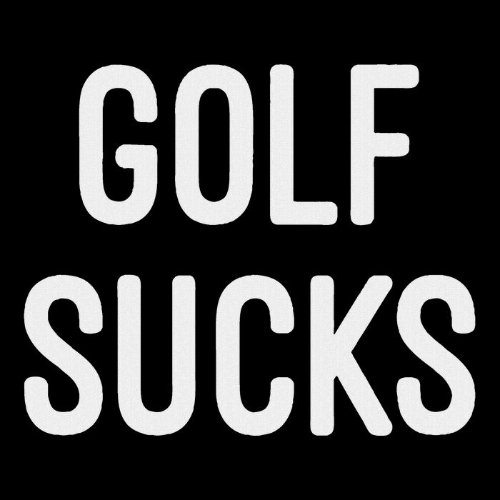 Golf Sucks Cooling Performance Crew T-Shirt