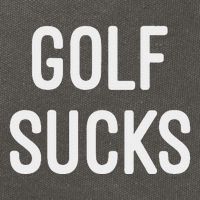 Golf Sucks Cotton Canvas Backpack