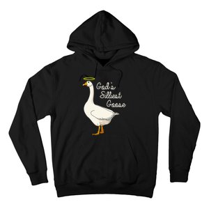 GodS Silliest Goose T GodS Silliest Goose Duck Hoodie