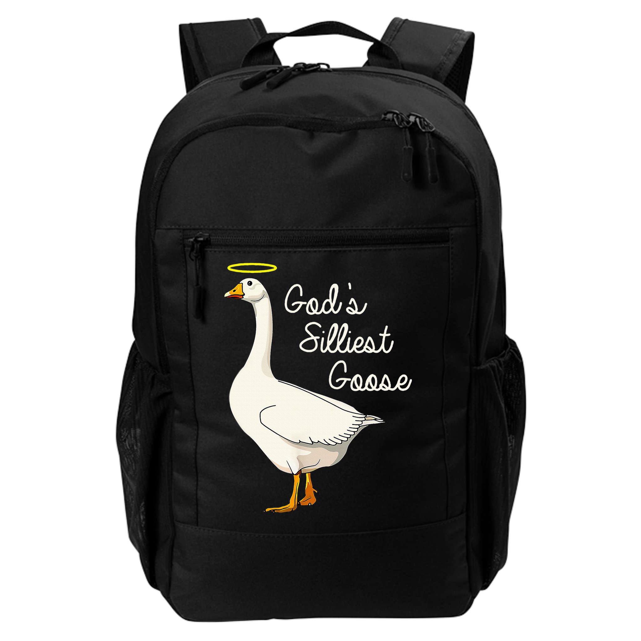 GodS Silliest Goose T GodS Silliest Goose Duck Backpack