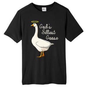 GodS Silliest Goose T GodS Silliest Goose Duck Tall Fusion ChromaSoft Performance T-Shirt