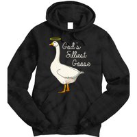 GodS Silliest Goose T GodS Silliest Goose Duck Tie Dye Hoodie