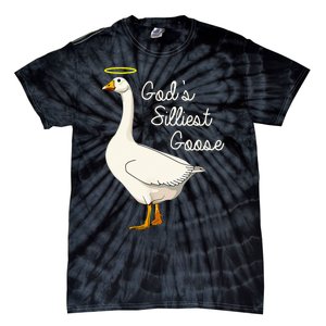 GodS Silliest Goose T GodS Silliest Goose Duck Tie-Dye T-Shirt