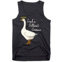 GodS Silliest Goose T GodS Silliest Goose Duck Tank Top