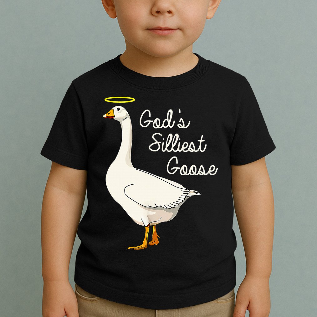 GodS Silliest Goose T GodS Silliest Goose Duck Toddler T-Shirt