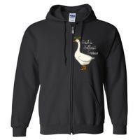 GodS Silliest Goose T GodS Silliest Goose Duck Full Zip Hoodie