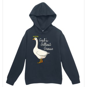 GodS Silliest Goose T GodS Silliest Goose Duck Urban Pullover Hoodie