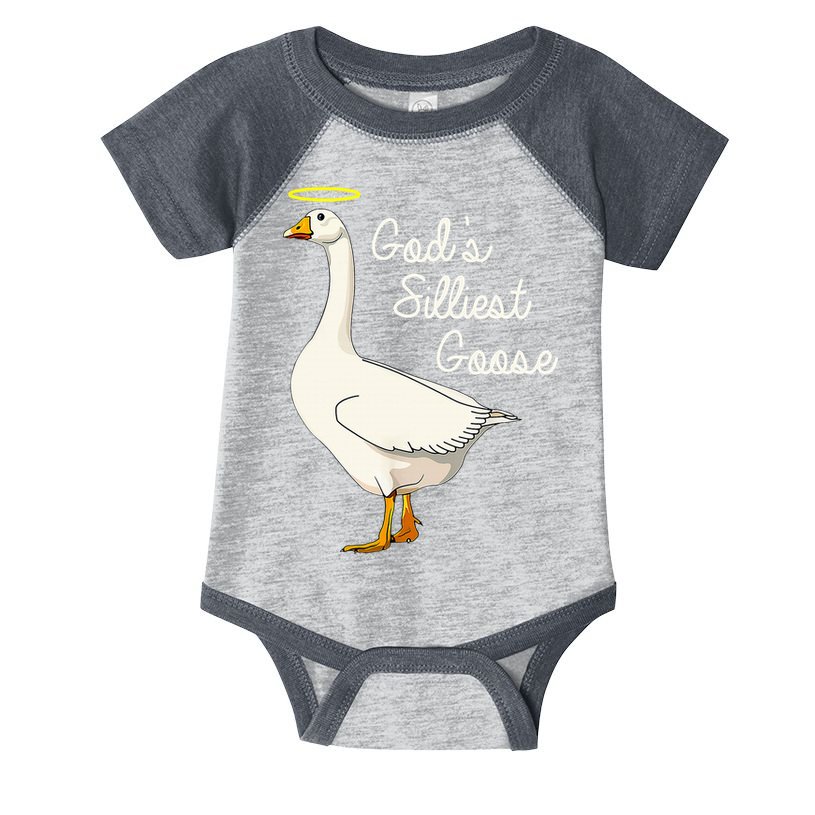 GodS Silliest Goose T GodS Silliest Goose Duck Infant Baby Jersey Bodysuit