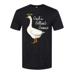 GodS Silliest Goose T GodS Silliest Goose Duck Softstyle CVC T-Shirt