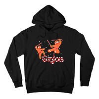 Ginjas Shirt Gingerbread  Ninjas Christmas Gift Tall Hoodie