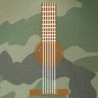 Guitar Strings Legacy Tie Dye Trucker Hat