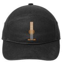 Guitar Strings 7-Panel Snapback Hat