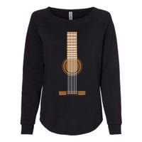 Guitar Strings Womens California Wash Sweatshirt