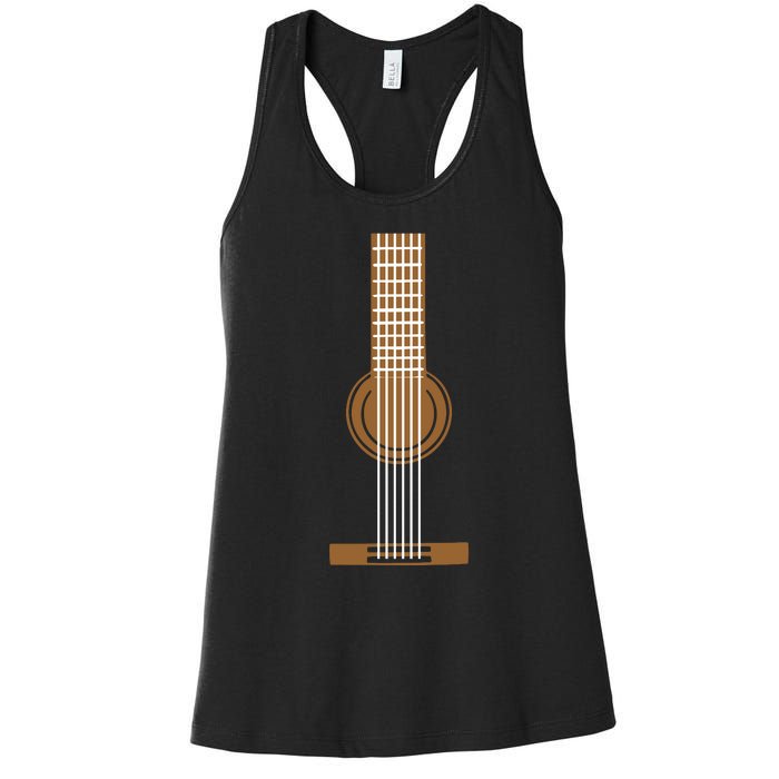 Guitar Strings Women's Racerback Tank