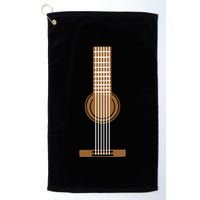 Guitar Strings Golf Towel