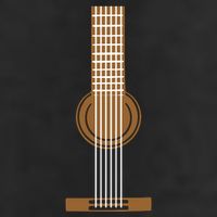 Guitar Strings Golf Towel