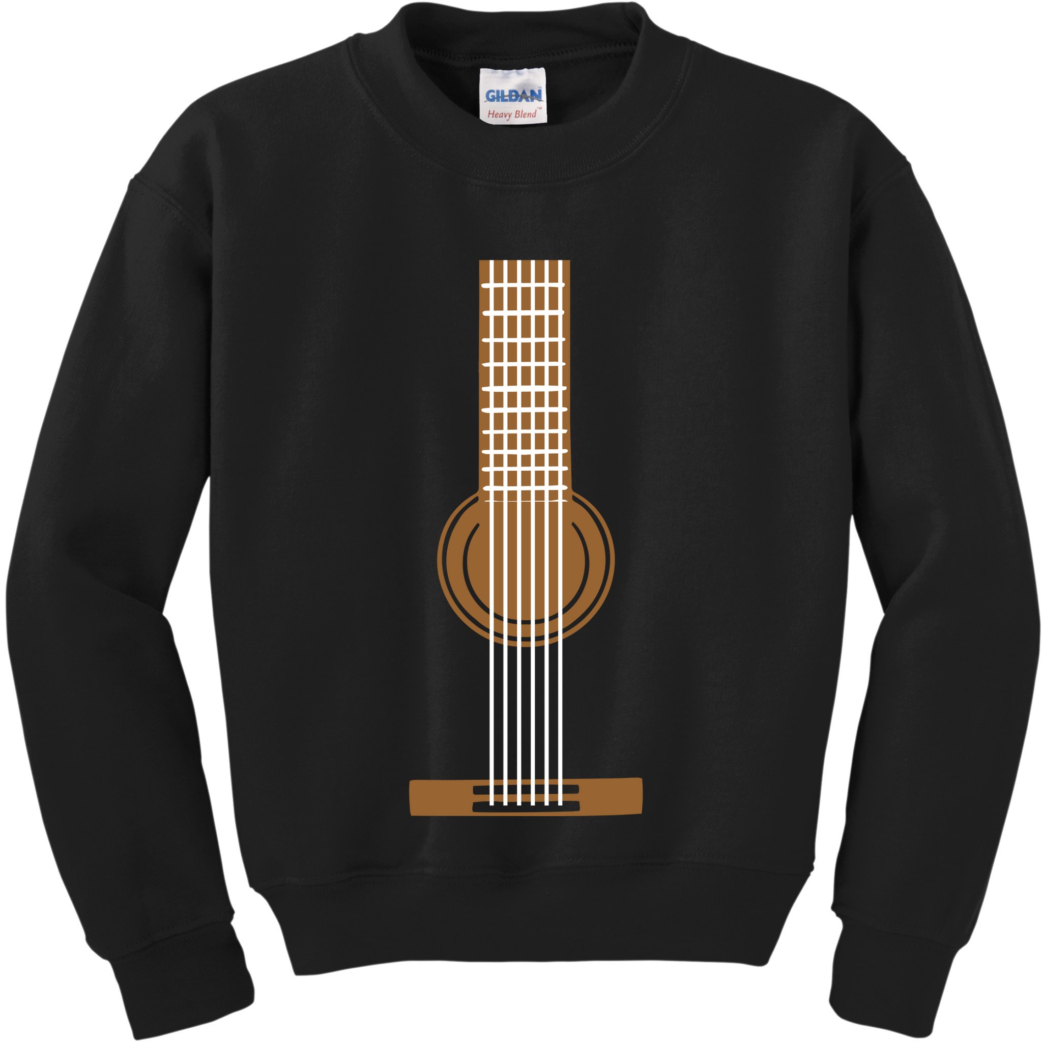 Guitar Strings Kids Sweatshirt