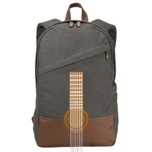 Guitar Strings Cotton Canvas Backpack