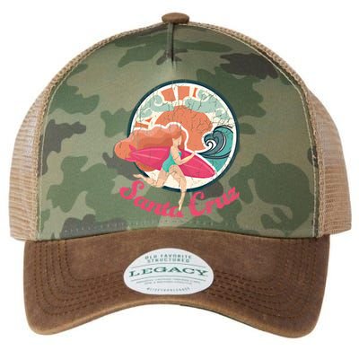 Girl Surf Gift Santa Cruz Surfing Gift Legacy Tie Dye Trucker Hat