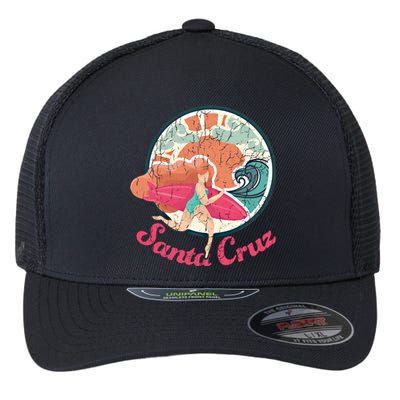 Girl Surf Gift Santa Cruz Surfing Gift Flexfit Unipanel Trucker Cap