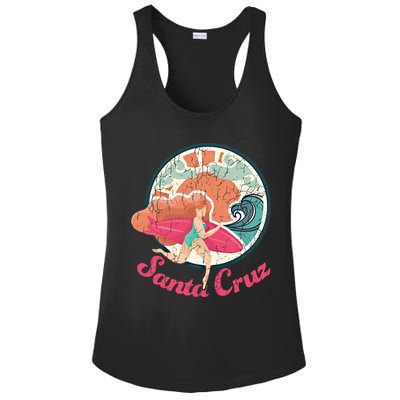 Girl Surf Gift Santa Cruz Surfing Gift Ladies PosiCharge Competitor Racerback Tank