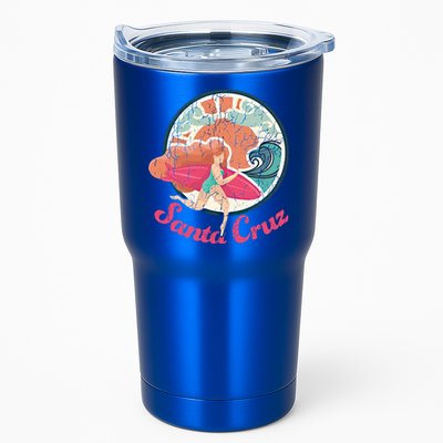 Girl Surf Gift Santa Cruz Surfing Gift Tumbler