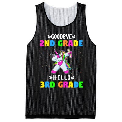 Goodbye Second Grade Hello Third Grade Mesh Reversible Basketball Jersey Tank