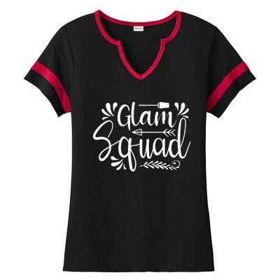 Glam Squad Ladies Halftime Notch Neck Tee