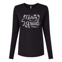 Glam Squad Womens Cotton Relaxed Long Sleeve T-Shirt