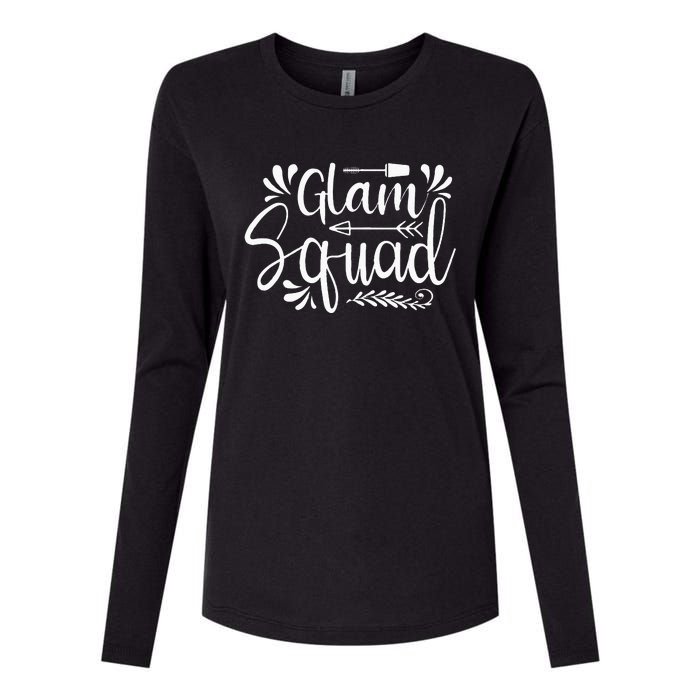 Glam Squad Womens Cotton Relaxed Long Sleeve T-Shirt